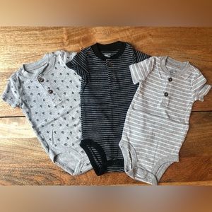 Set of 3 Carter’s onesies